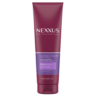 Nexxus Salon Hair Care Purple Shampoo For Blonde Or Silver Hair