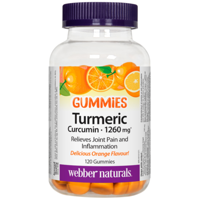 Webber Naturals Turmeric Curcumin Gummies