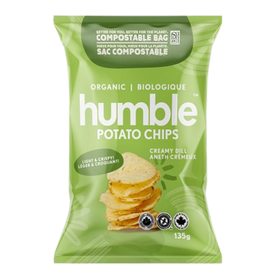 Humble Potato Chips Creamy Dill