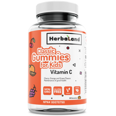 Herbaland Classic Gummy For Kids Vitamin C