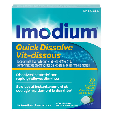 Imodium Quick-Dissolve Mint