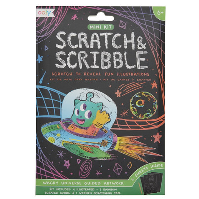 OOLY Mini Scratch & Scribble Wacky Universe