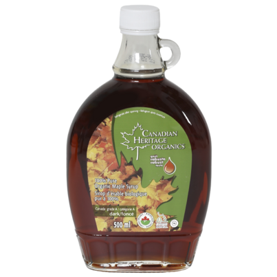Canadian Heritage Organics Dark Maple Syrup
