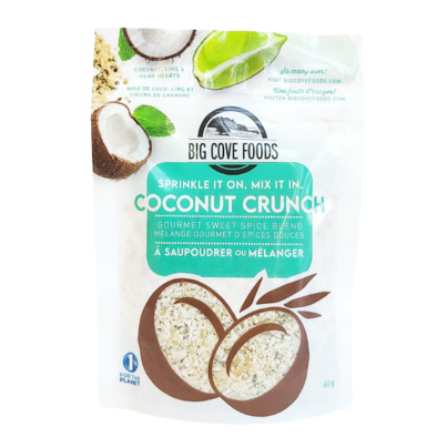 Big Cove Foods Coconut Crunch Gourmet Sweet Spice Blend Pouch