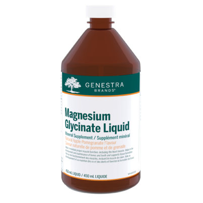 Genestra Magnesium Glycinate Liquid Natural Apple