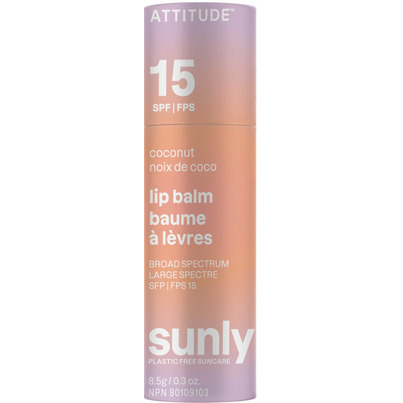 ATTITUDE Lip Balm Coconut SPF 15