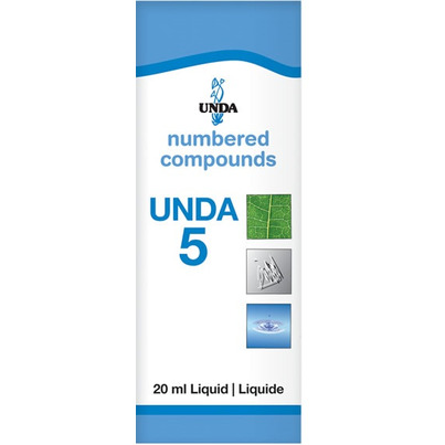 UNDA Numbered Compounds UNDA 5 Homeopathic Preparation