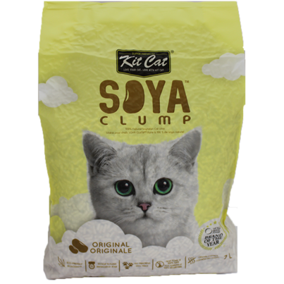 Kit Cat Soya Clump Soybean Original Cat Litter