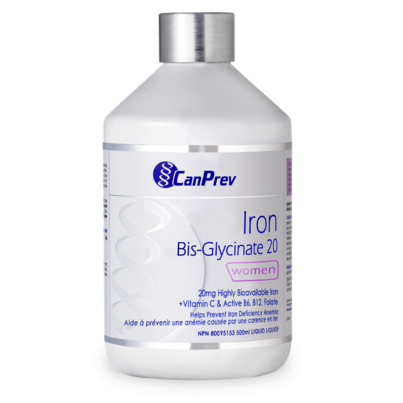 CanPrev Iron Bis-Glycinate 20 For Women