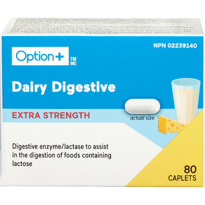 Option+ Extra Strength Dairy Digestive