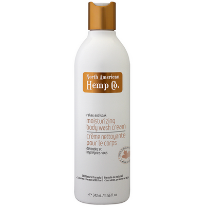 North American Hemp Co. Moisturising Body Wash Cream