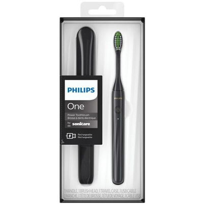 Philips One By Sonicare Rechargeable Toothbrush Black
