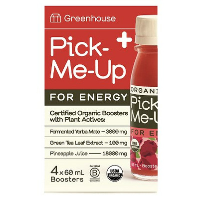 Greenhouse Organic Boosters Pick Me Up For Energy Multi-Pack