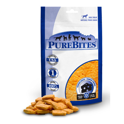 PureBites Freeze Dried Cheddar Cheese Dog Treats