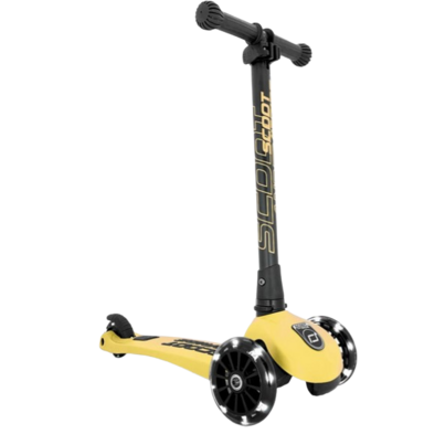 Scoot & Ride Highwaykick 3 LED Scooter Lemon