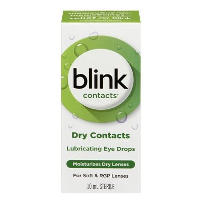 Blink Contacts Dry Contacts Lubricating Eye Drops