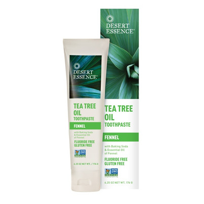 Desert Essence Natural Tea Tree Oil Toothpaste