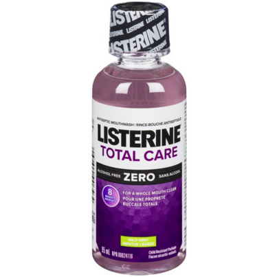 Listerine Total Care Zero Mouthwash Alcohol Free Mild Mint