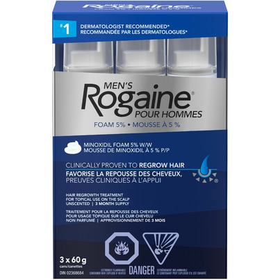 Rogaine Hair Regrowth Treatment Foam For Men