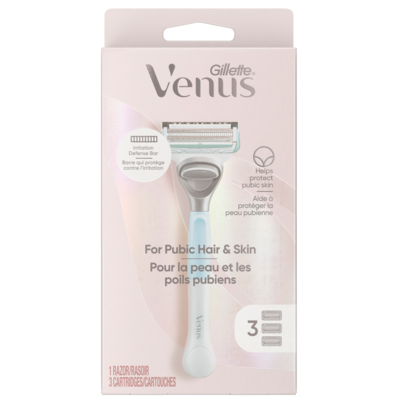 Gillette Venus For Pubic Hair & Skin 3-Up