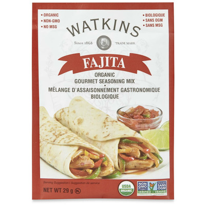 Watkins Organic Fajita Gourmet Seasoning Mix