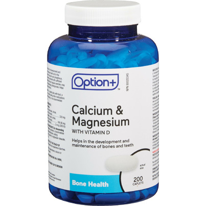 Option+ Calcium & Magnesium With Vitamin D