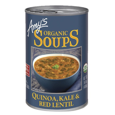 Amy's Organic Quinoa, Kale & Red Lentil Soup