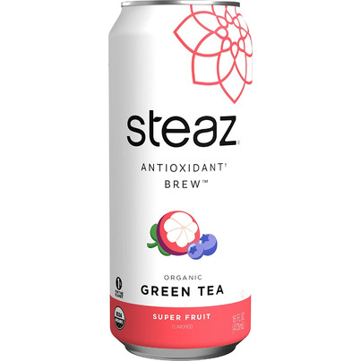 Steaz Iced Teaz Organic Green Iced Tea Superfruit