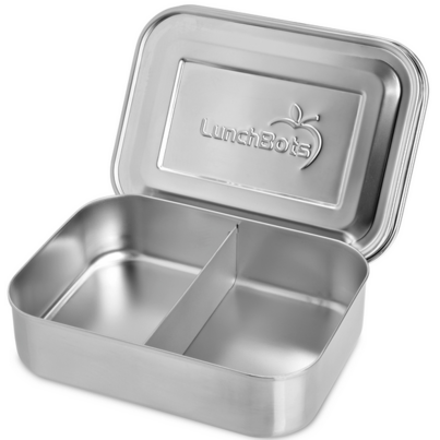 Lunchbots Small 2-Compartment Snack Packer