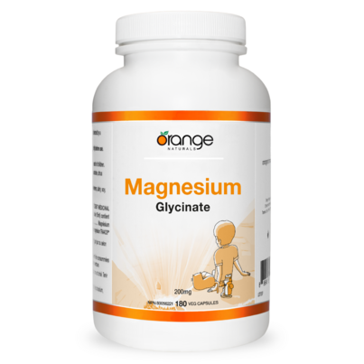 Orange Naturals Magnesium Glycinate 200mg
