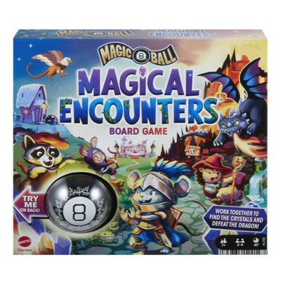 Mattel Magic 8 Ball Magical Encounters Board Game