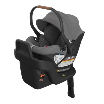 UPPAbaby Aria Infant Car Seat DualTech Charcoal Melange Greyson