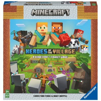Ravensburger Minecraft Family Game Heroes Of The Village