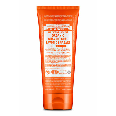 Dr. Bronner's Organic Shaving Soap Tea Tree