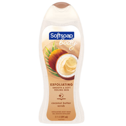 Softsoap Body Scrub Coconut Butter