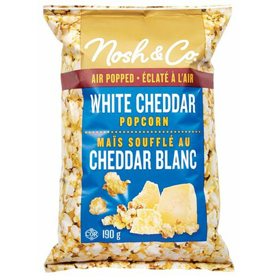 Nosh & Co. White Cheddar Popcorn
