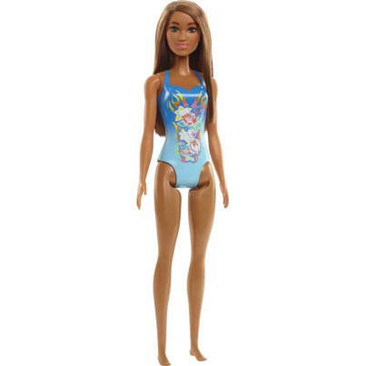 Barbie Beach Doll With Blue Swimsuit