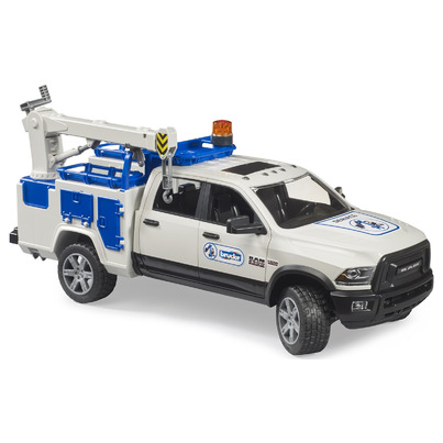 Bruder Toys RAM 2500 Service Truck With Rotating Beacon Light