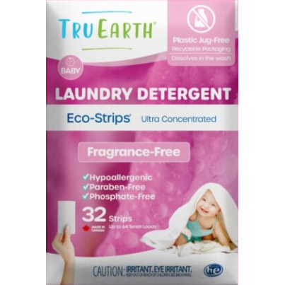 Tru Earth Eco-Strips Laundry Detergent Baby