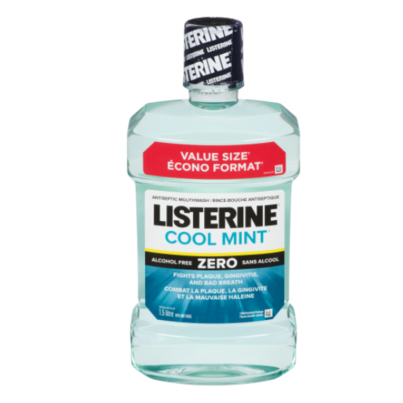 Listerine ZERO Antiseptic Mouthwash In Cool Mint