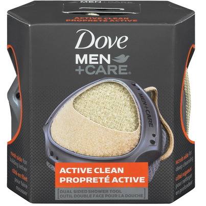 Dove Men +Care Active Clean Dual Sided Shower Tool