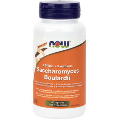 NOW Foods Saccharomyces Boulardii Veg Capsules