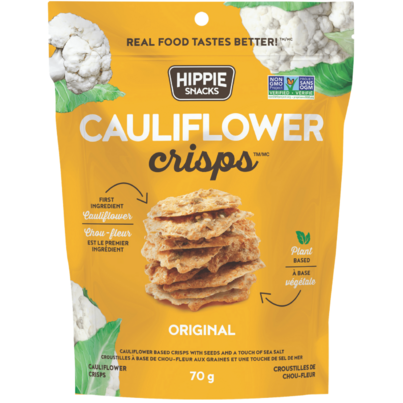 Hippie Snacks Cauliflower Crisps Original