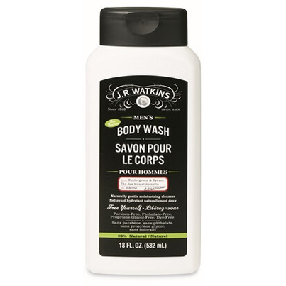 J.R Watkins Men's Wintergreen And Spruce Body Wash