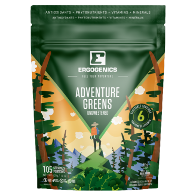 Ergogenics Nutrition Adventure Greens Powder