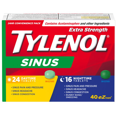 Tylenol Sinus Extra Strength Day + Night ez Tabs