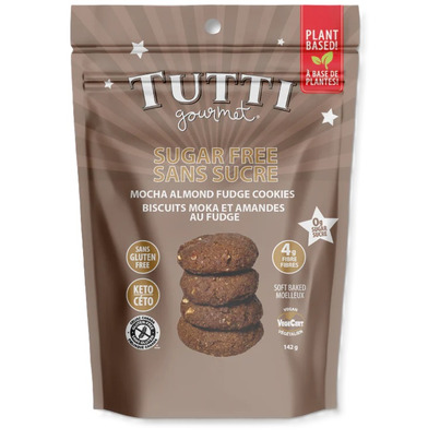 Tutti Gourmet Sugar-Free Mocha Almond Fudge Cookies