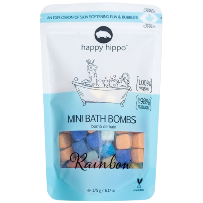 Happy Hippo Mini Bath Bombs Rainbow
