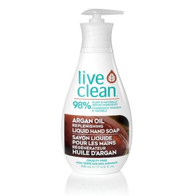 Live Clean Argan Oil Hydrating Liquid Hand Soap