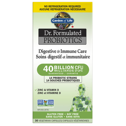 Garden Of Life Dr. Formulated Probiotics Digestive & Immune Care